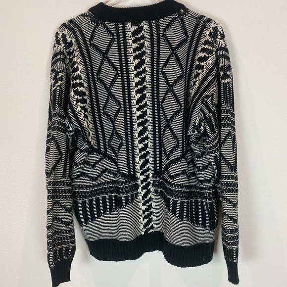 Black and White Sweater - Picture 2 of 2